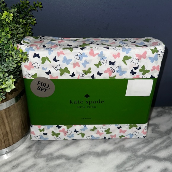 Kate spade butterfly full sheet set - Picture 2 of 4